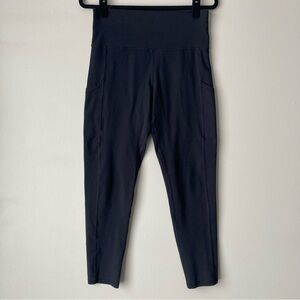 Aerie High Waist Comfy Black Leggings Women’s Large‎